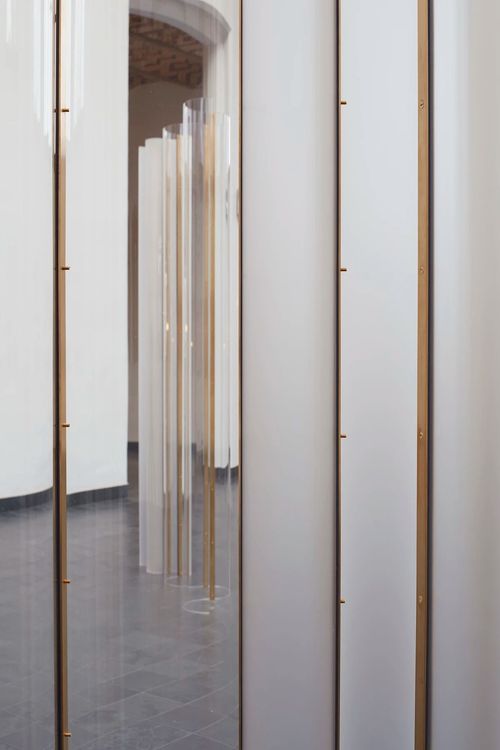 Installation view, discrepancies with W.W. (extended), Marian Goodman · 2025 (7)