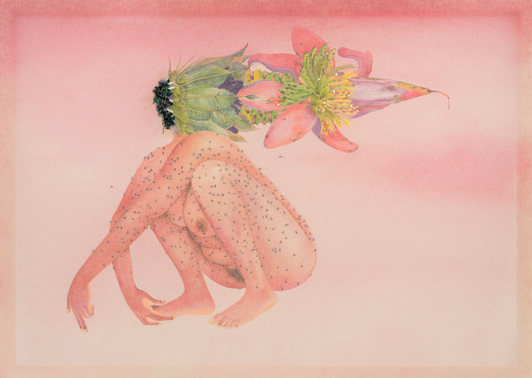 Installation view, දුම් ලෝකය (Dhum Lōkaya), Rajiv Menon Contemporary