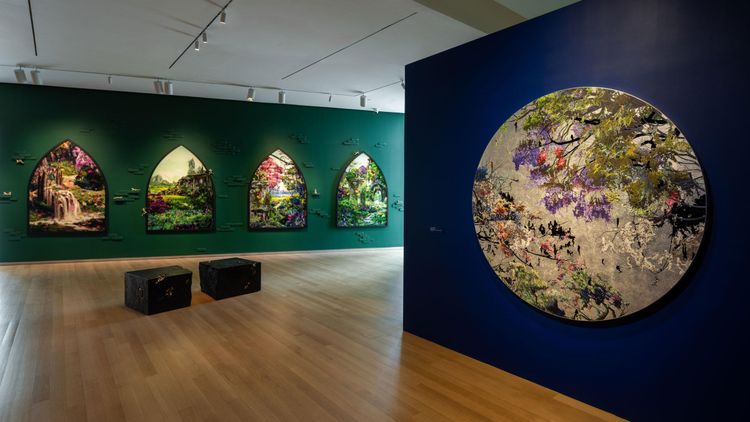 Installation view, Jessica Lichtenstein: Rewilding, Museum of Arts and Design
