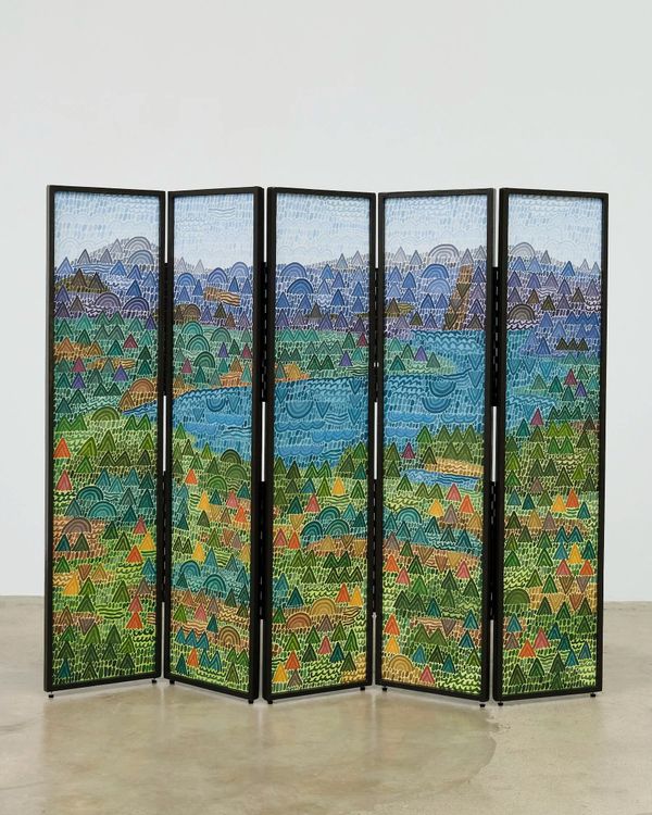 Installation view, To Be Grass Upon the Hills, The Pit