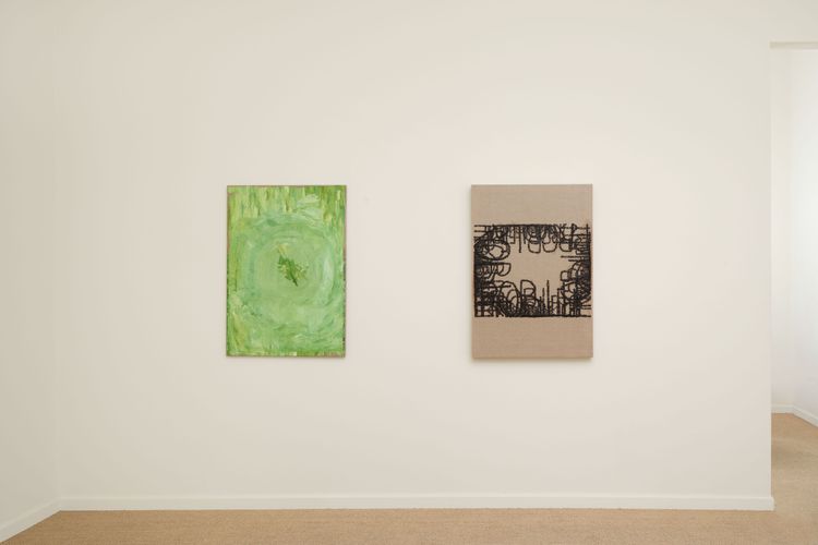 Installation view, Vera Palme, Hoffman Donahue, Melrose Hill