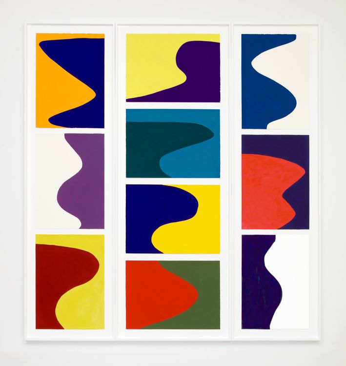 Installation view, Works on Paper: A Survey, Peter Blum · 2026 (12)