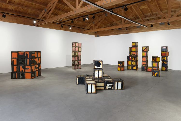 Installation view, Blowing Robots, The Journal Gallery · 2025 (1)