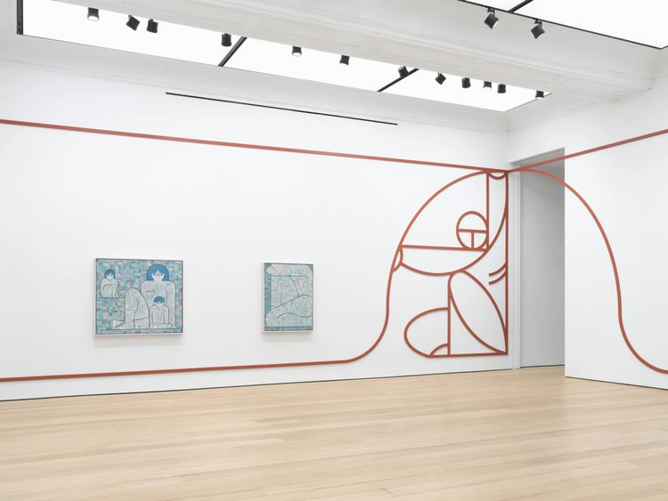 Installation view, Ruby Sky Stiler, Alexander Gray Associates · 2025 (3)