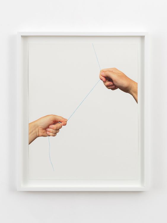 Installation view, Cat's Cradle, Nino Mier Gallery, 380 Broadway