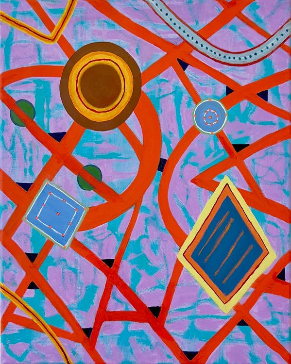 Installation view, Askew, The Painting Center