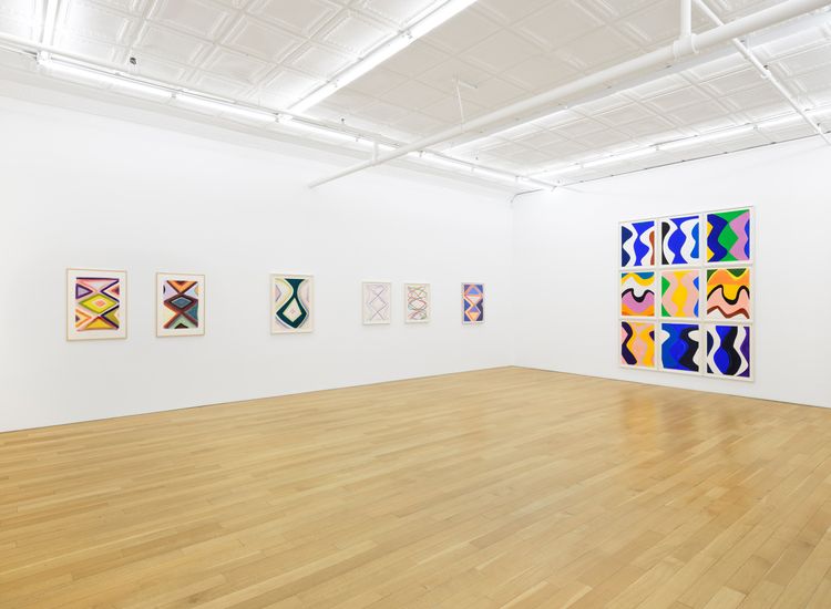 Installation view, Works on Paper: A Survey, Peter Blum · 2026 (9)