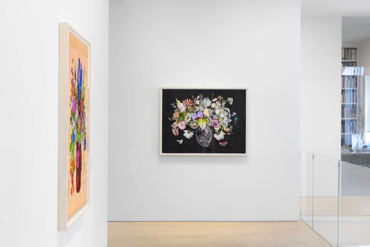 Installation view, Chocolate Cosmos, String of Pearls, Berggruen Gallery · 2025 (6)