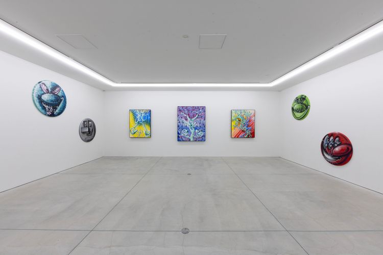 Installation view, Kenny Scharf: ShimiShimiKao!, NANZUKA · 2026 (1)