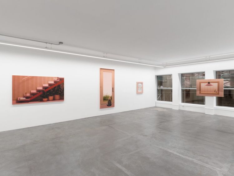 Installation view, Mapping the Middle, Anat Ebgi · 2025 (3)