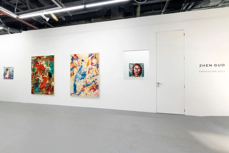 Installation view, Embracing Kali, Ethan Cohen · 2026 (4)