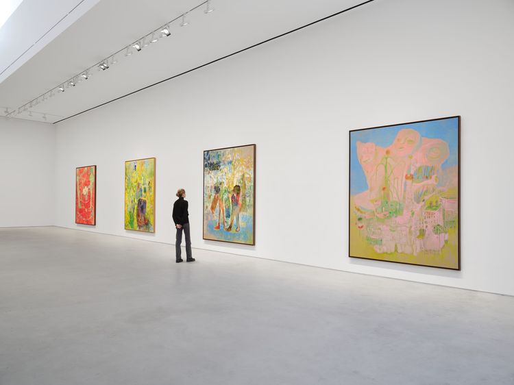 Installation view, The Theater of Wither and Thrive, Hauser & Wirth · 2026 (7)