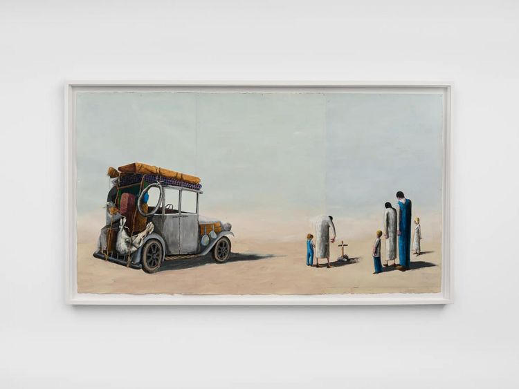 Installation view, Migrants, Michael Rosenfeld Gallery · 2026 (23)