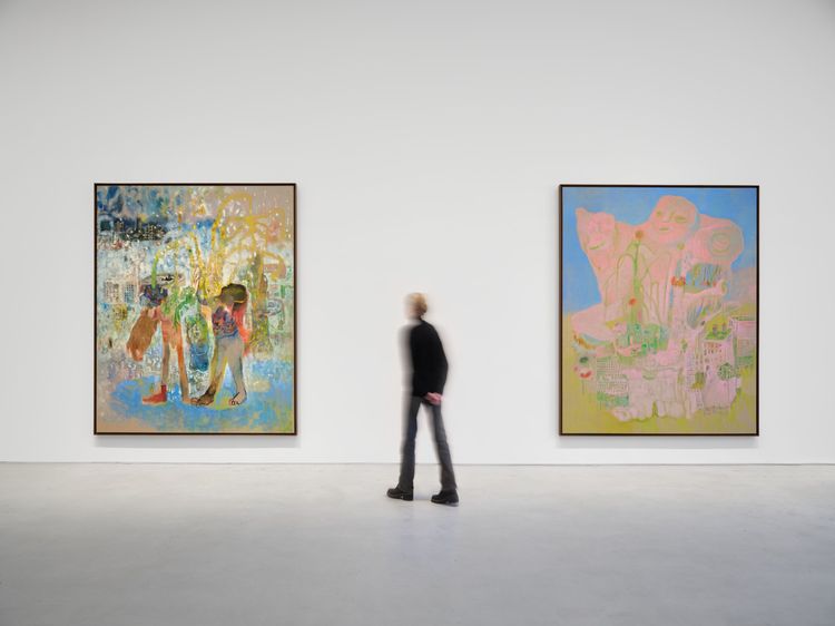 Installation view, The Theater of Wither and Thrive, Hauser & Wirth · 2026 (4)