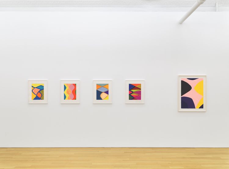 Installation view, Works on Paper: A Survey, Peter Blum · 2026 (2)