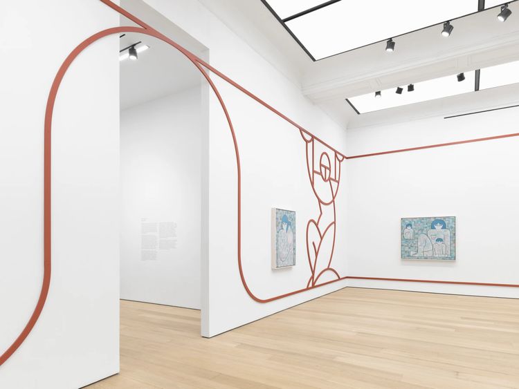 Installation view, Ruby Sky Stiler, Alexander Gray Associates · 2025 (2)