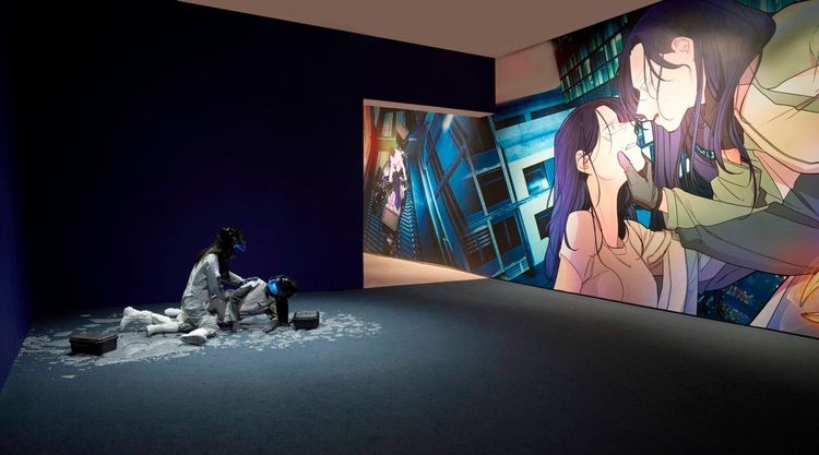 Installation view, Delivery Dancer Codex, MoMA PS1 · 2025 (1)