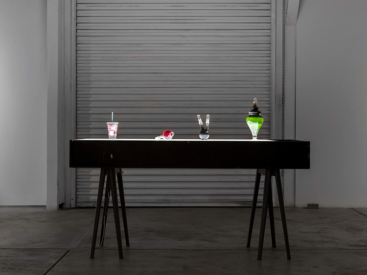 Installation view, psychomanteum, Phase