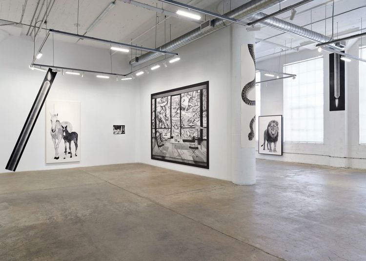 Installation view, Glass half, Vielmetter · 2026 (7)