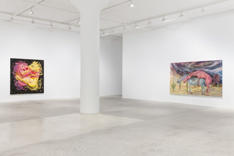 Installation view, The center does not fold, Greene Naftali · 2025 (3)