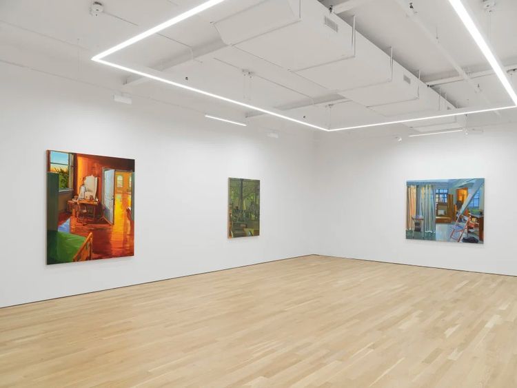 Installation view, Change of Scenery, Charles Moffett · 2025 (5)