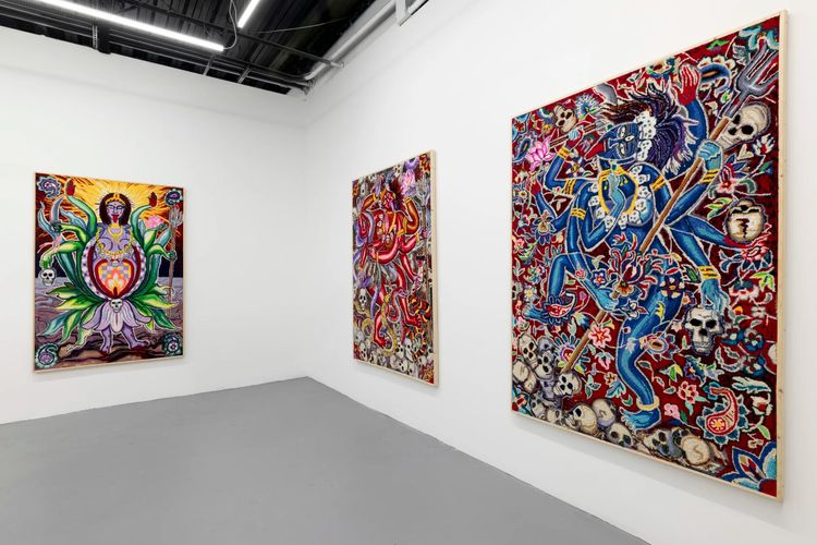 Installation view, Embracing Kali, Ethan Cohen · 2026 (12)