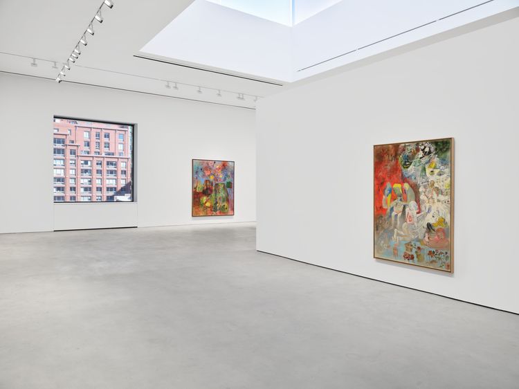Installation view, The Theater of Wither and Thrive, Hauser & Wirth · 2026 (5)