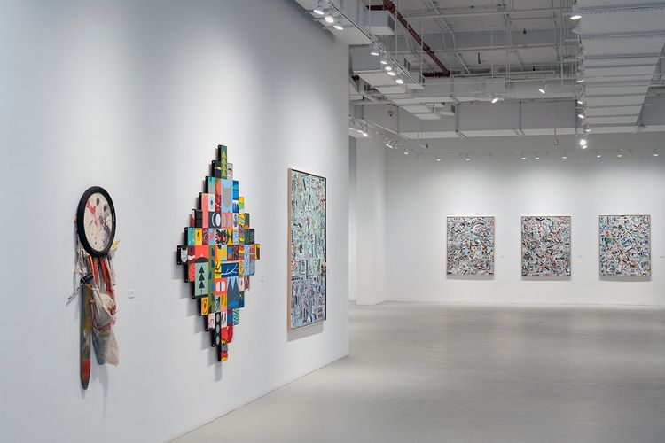 Installation view, Skinnin' the Game, Sundaram Tagore · 2026 (13)