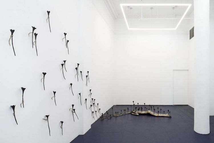 Installation view, What Was Left of Me Bloomed , Silke Lindner · 2026 (2)