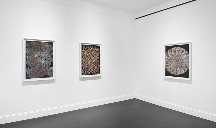 Installation view, The Black Drawings, Robilant + Voena · 2025 (2)