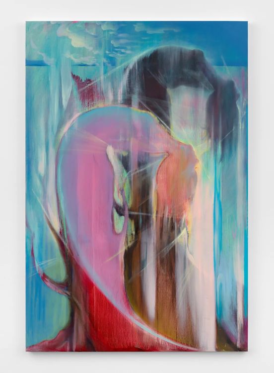 Installation view, Love of Waters, Almine Rech, Tribeca
