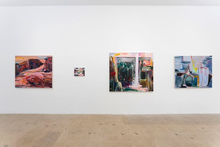 Installation view, The Scent Cleared My Mind, Timothy Hawkinson Gallery · 2026 (5)