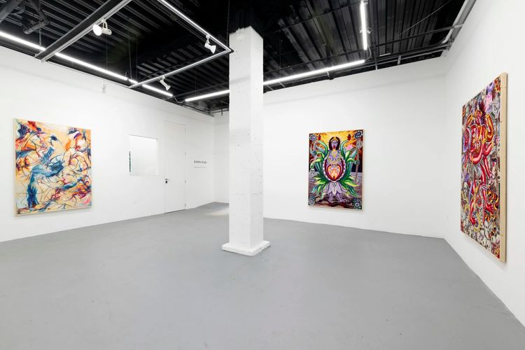 Installation view, Embracing Kali, Ethan Cohen · 2026 (5)