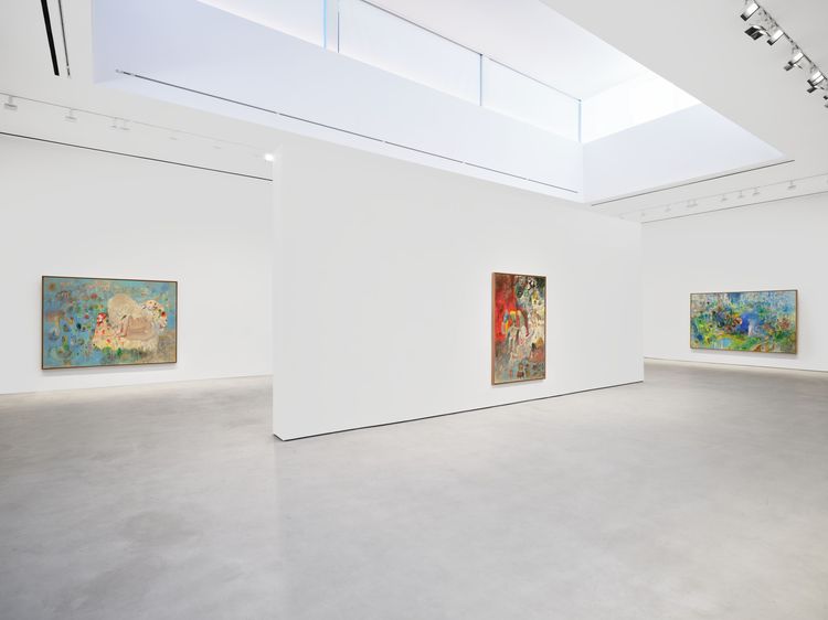 Installation view, The Theater of Wither and Thrive, Hauser & Wirth · 2026 (3)
