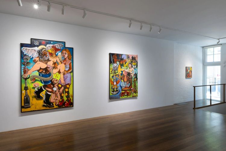 Installation view, Night Club Under the Covers, A Hug From The Art World · 2026 (2)