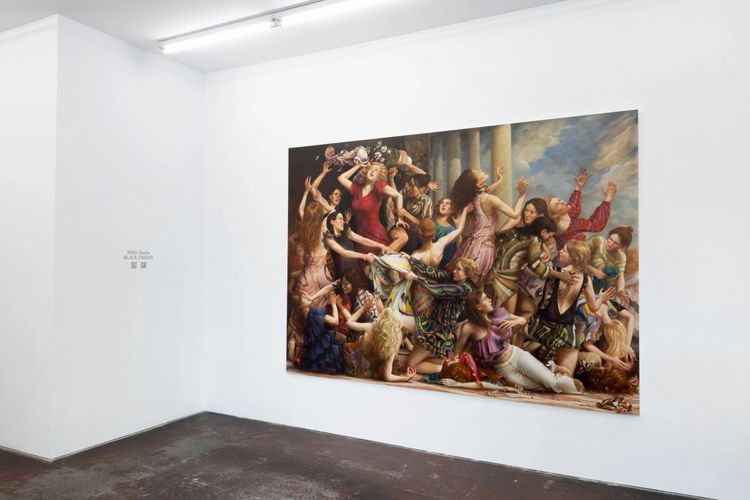 Installation view, Black Friday, A Hug From The Art World · 2025 (5)