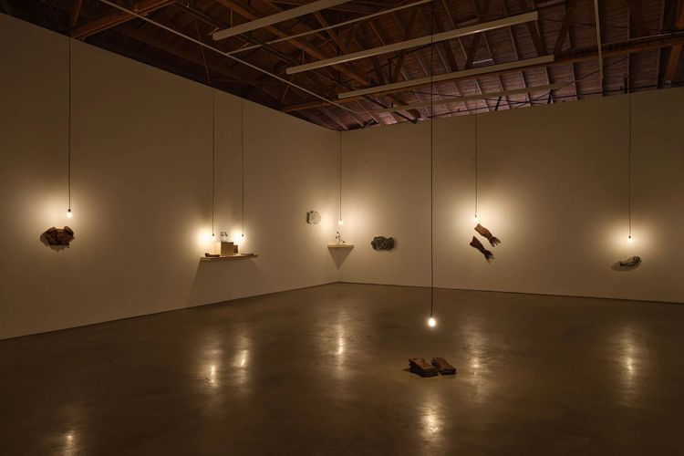 Installation view, The Piled Up Traces, François Ghebaly · 2026 (3)