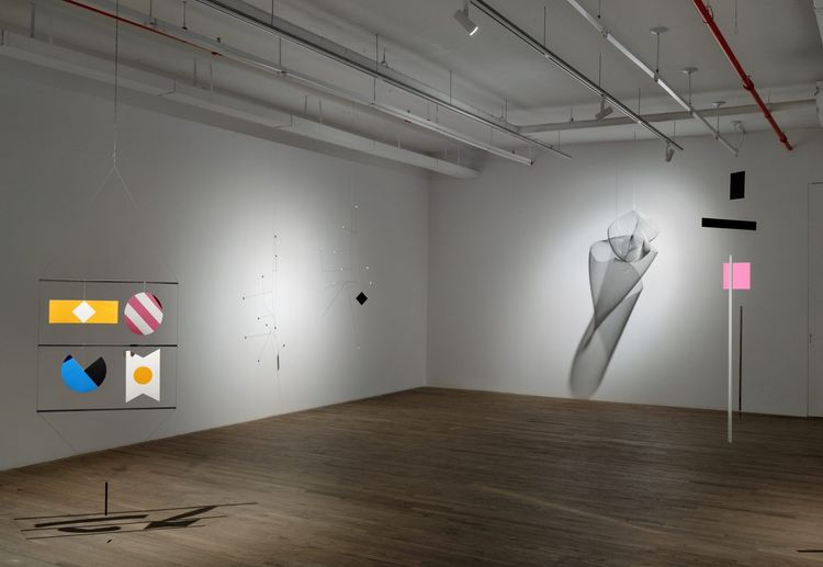 Installation view, Macchine Inutili (Useless Machines) 1934-1987, Kaufmann Repetto · 2026 (1)