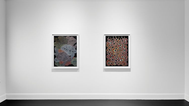 Installation view, The Black Drawings, Robilant + Voena · 2025 (4)
