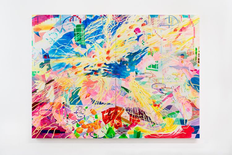 Installation view, Cafeteria, RAINRAIN · 2026 (18)