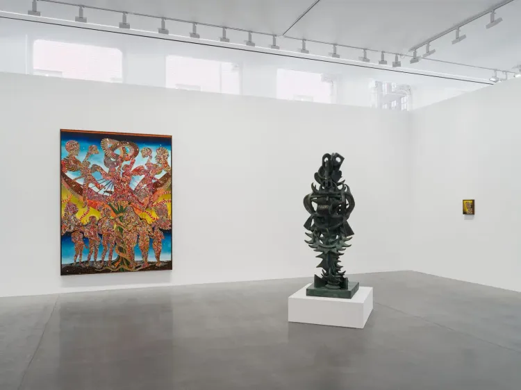 Installation view, The Tesseract, Almine Rech, Tribeca · 2026 (3)