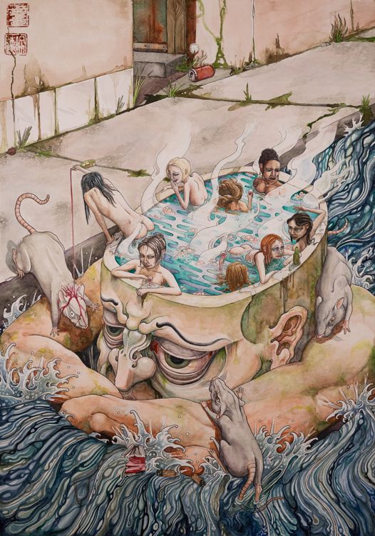 Installation view, Dog Kicking in its Sleep, Epiphany Center for the Arts · 2026 (8)