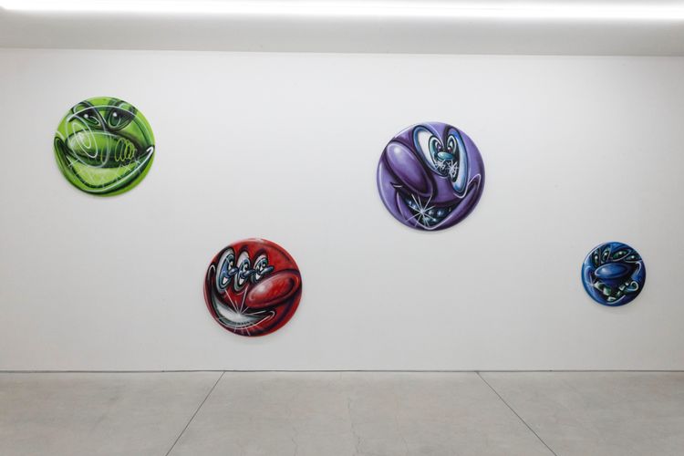 Installation view, Kenny Scharf: ShimiShimiKao!, NANZUKA · 2026 (5)
