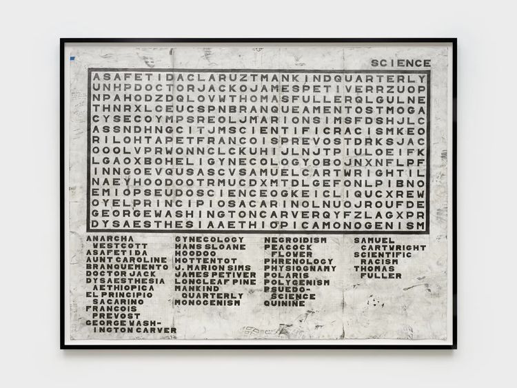 Installation view, Abstract Slavery, Olney Gleason · 2026 (19)