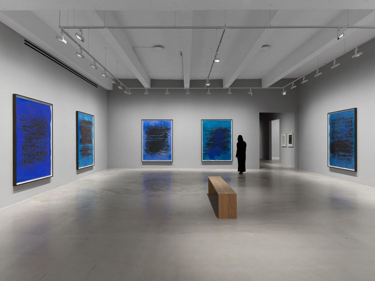 Installation view, Late at night, early in the morning, at noon, Hauser & Wirth, 18th Street · 2026 (1)