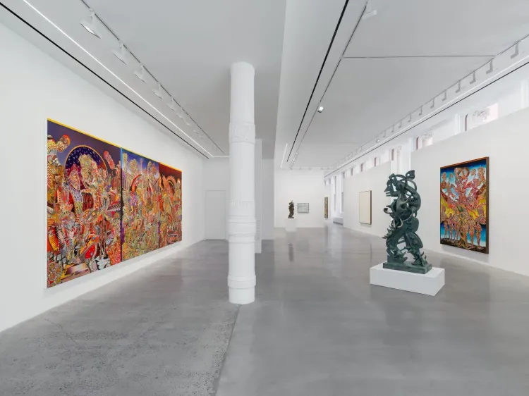 Installation view, The Tesseract, Almine Rech, Tribeca · 2026 (4)