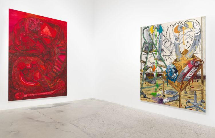 Installation view, The center does not fold, Greene Naftali · 2025 (11)