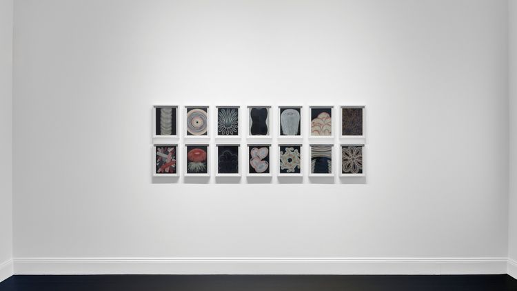 Installation view, The Black Drawings, Robilant + Voena · 2025 (5)