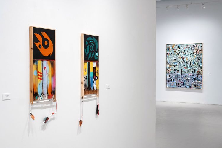 Installation view, Skinnin' the Game, Sundaram Tagore · 2026 (9)