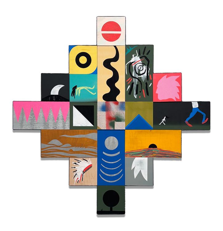Installation view, Skinnin' the Game, Sundaram Tagore